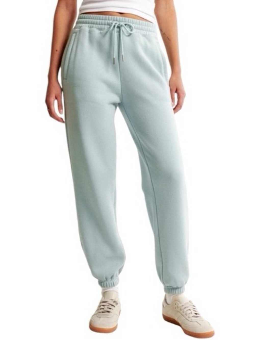 Abercrombie - Women’s Sunday Sweatpant - Teal - Size Small - Like New